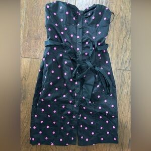 Size 4 express dress. Button up front, some stretch, GUC, small slit in back.